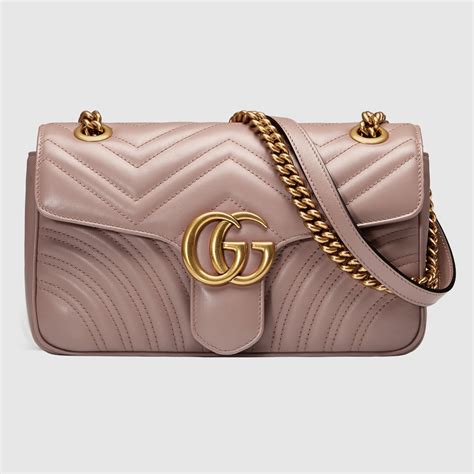 gucci dusty pink leather marmont matelasse mini bag|gucci marmont super mini shoulder bag.